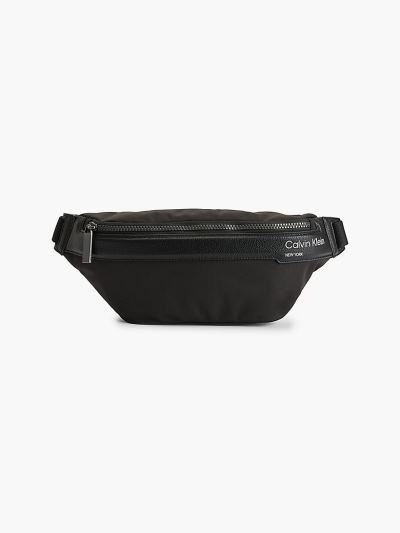 Calvin Klein Táskák & Kiegészítők HU215076 | Calvin Klein Recycled Polyester Férfi Övtáska Fekete